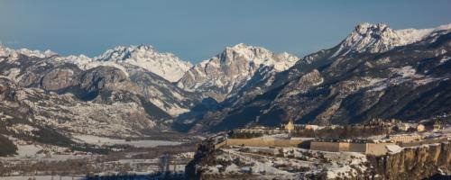 Mont Dauphin view from the gite