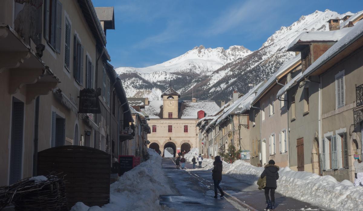 Walking in Mont Dauphin